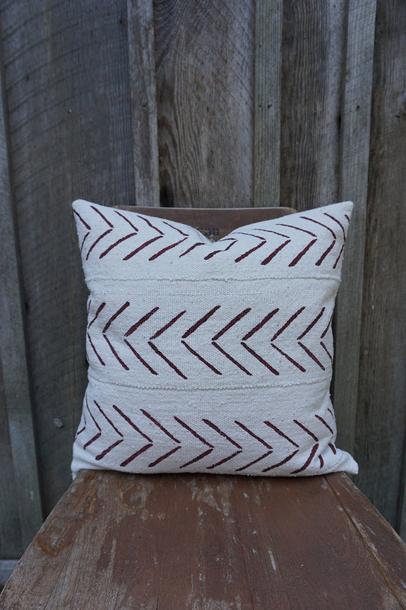 Frazey - African Mudcloth Pillow