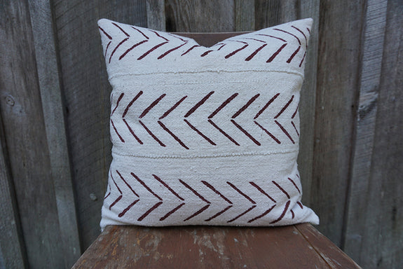 Frazey - African Mudcloth Pillow