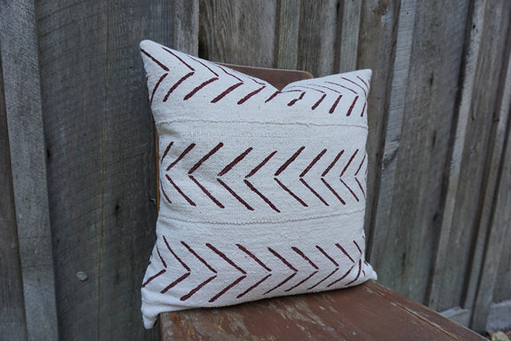 Frazey - African Mudcloth Pillow