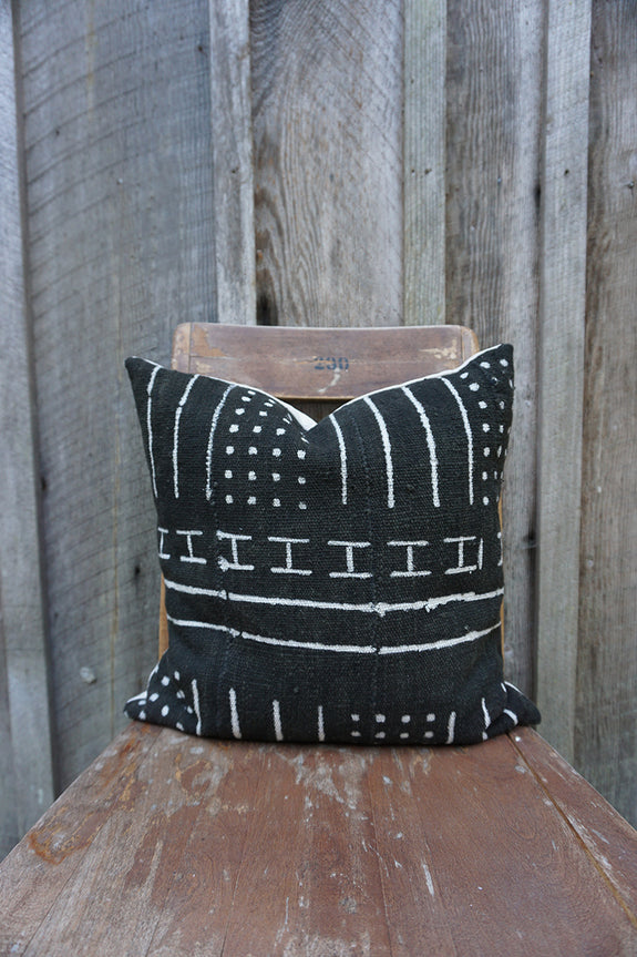 Sonny - African Mudcloth Pillow