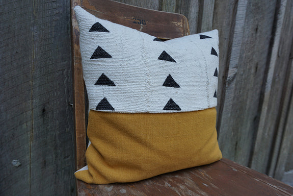 Blaze - African Mudcloth Pillow