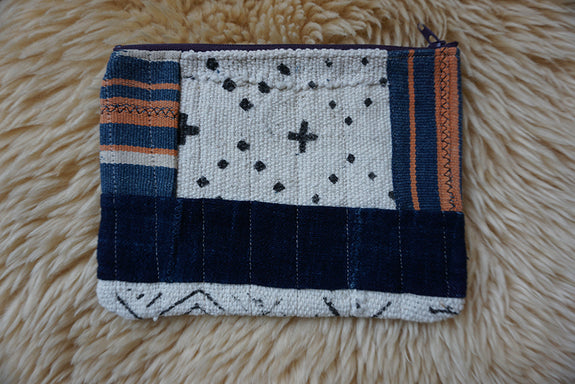 Zippered Patchwork Pouch - #14