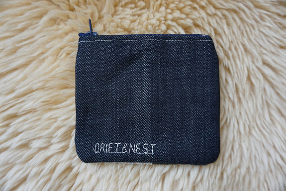 Zippered Patchwork Pouch - #3
