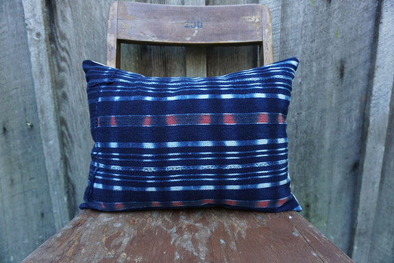 Luiza - Vintage African Indigo Pillow