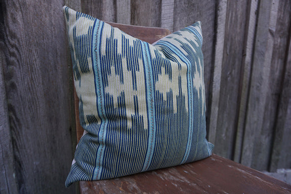 Rayan - Vintage African Baule Textile Pillow