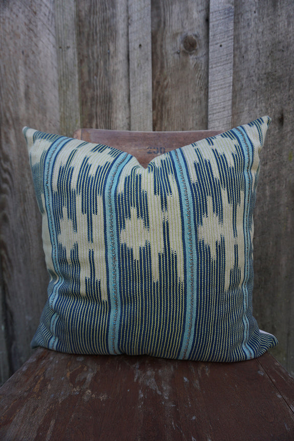 Rayan - Vintage African Baule Textile Pillow