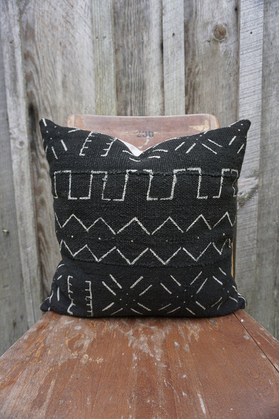Akira - African Mudcloth Pillow