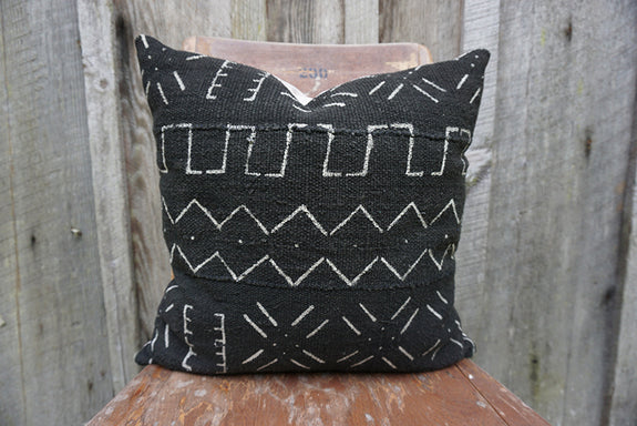 Akira - African Mudcloth Pillow