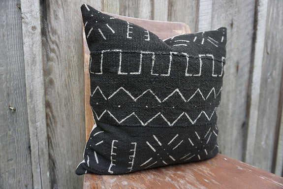 Akira - African Mudcloth Pillow