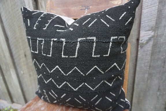Akira - African Mudcloth Pillow