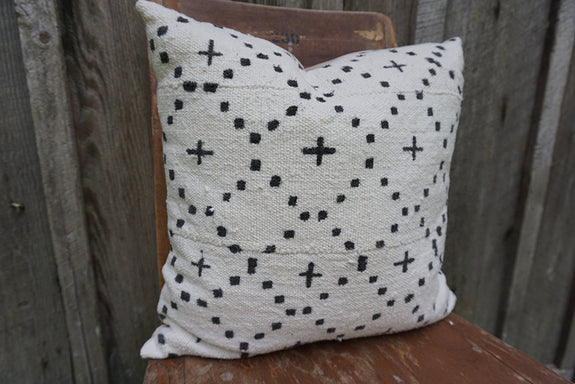 Siobhan - African Mudcloth Pillow