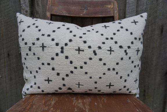 Malachi - African Mudcloth Pillow