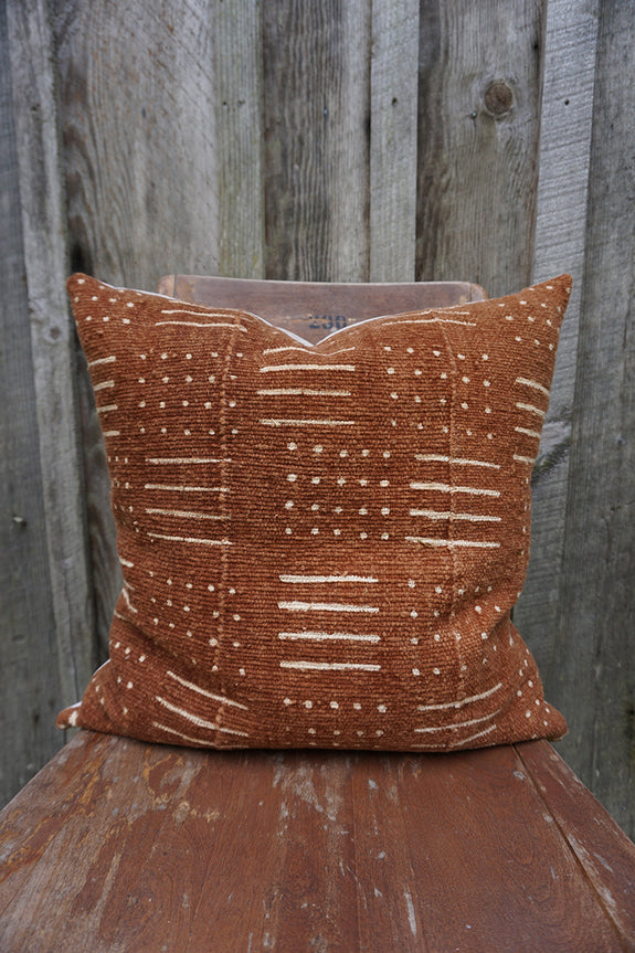 Apollo - African Mudcloth Pillow