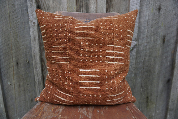 Apollo - African Mudcloth Pillow