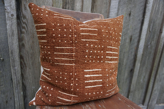 Apollo - African Mudcloth Pillow