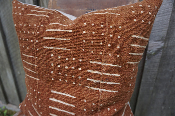 Apollo - African Mudcloth Pillow