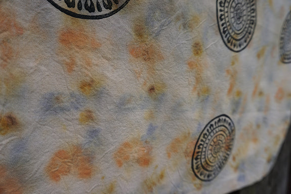 Naturally Dyed + Blockprinted Set/2 Napkins - Bundled