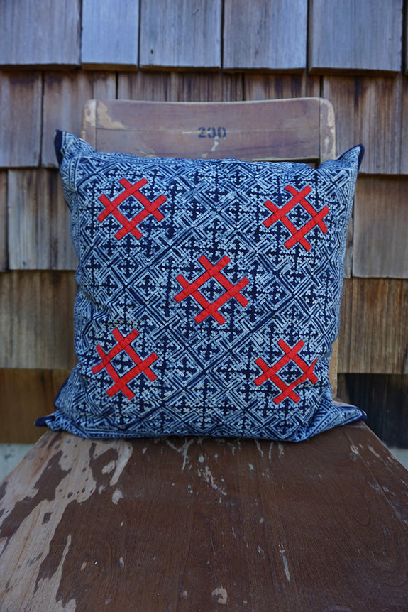 Meg - Hmong Textile Pillow