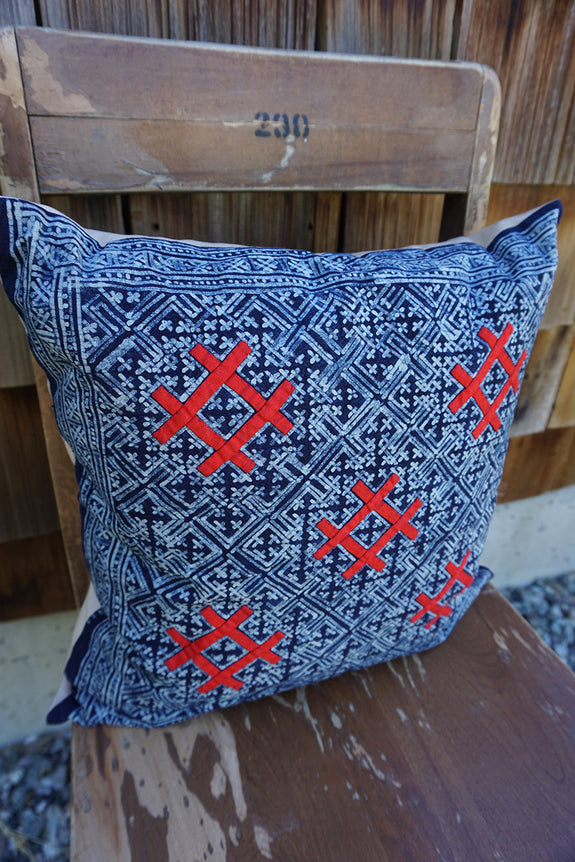 Meg - Hmong Textile Pillow