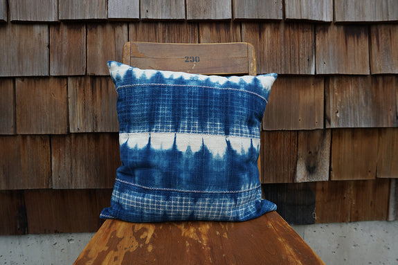 Zelda - Vintage African Indigo Pillow
