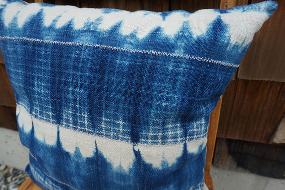 Zelda - Vintage African Indigo Pillow