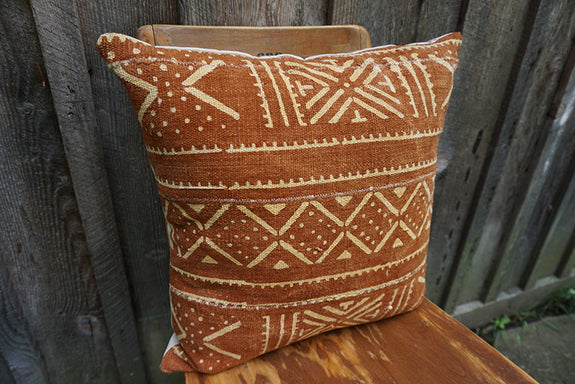 Heather - African Mudcloth Pillow