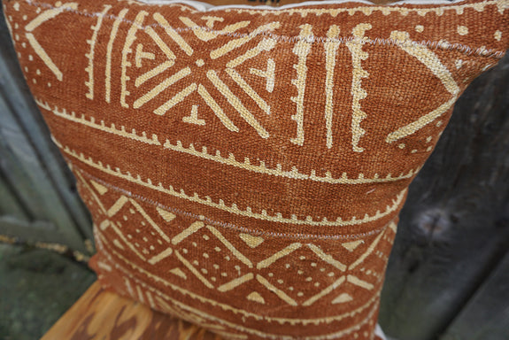Heather - African Mudcloth Pillow