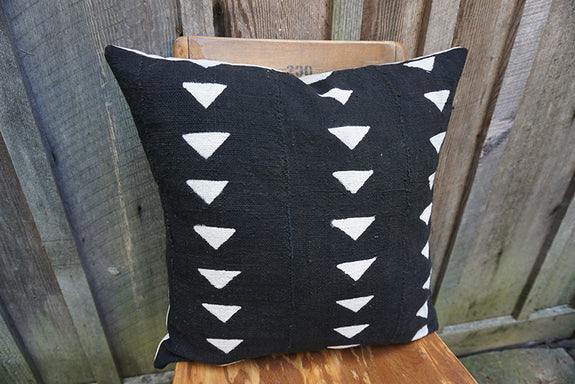 Freddie - African Mudcloth Pillow