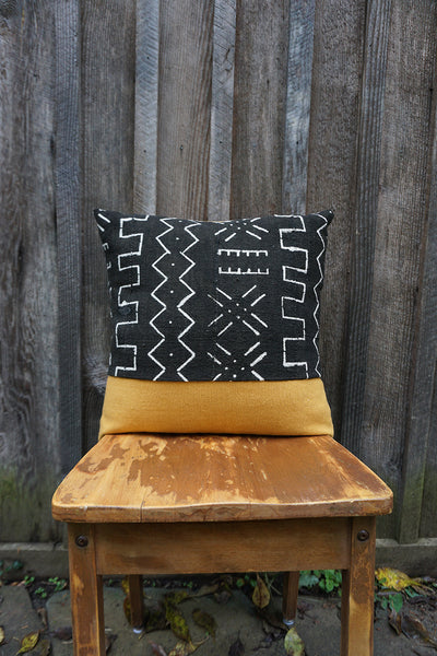 Bailey - African Mudcloth Pillow