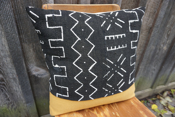 Bailey - African Mudcloth Pillow