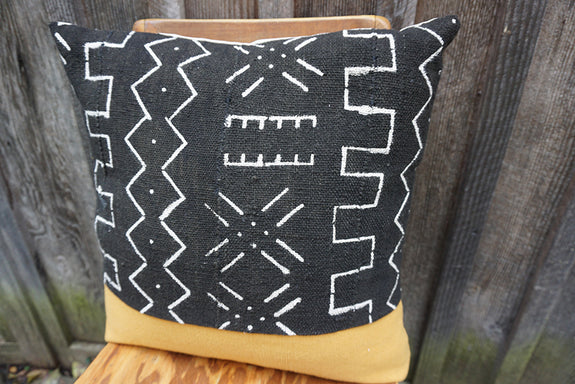 Bailey - African Mudcloth Pillow