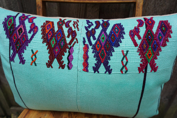 Gabriella - Vintage Guatemalan Huipil Pillow