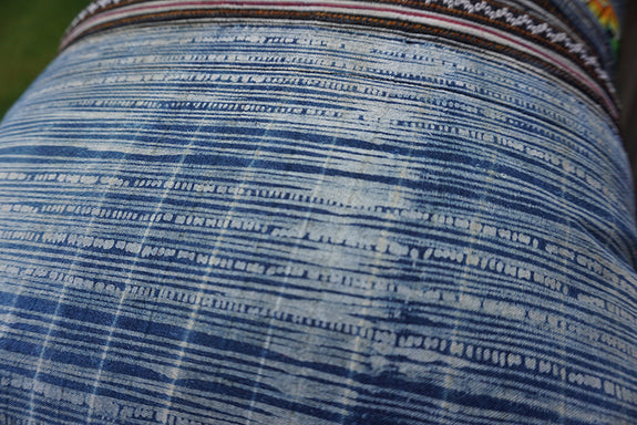 Audrey - Vintage Hmong Textile Pillow
