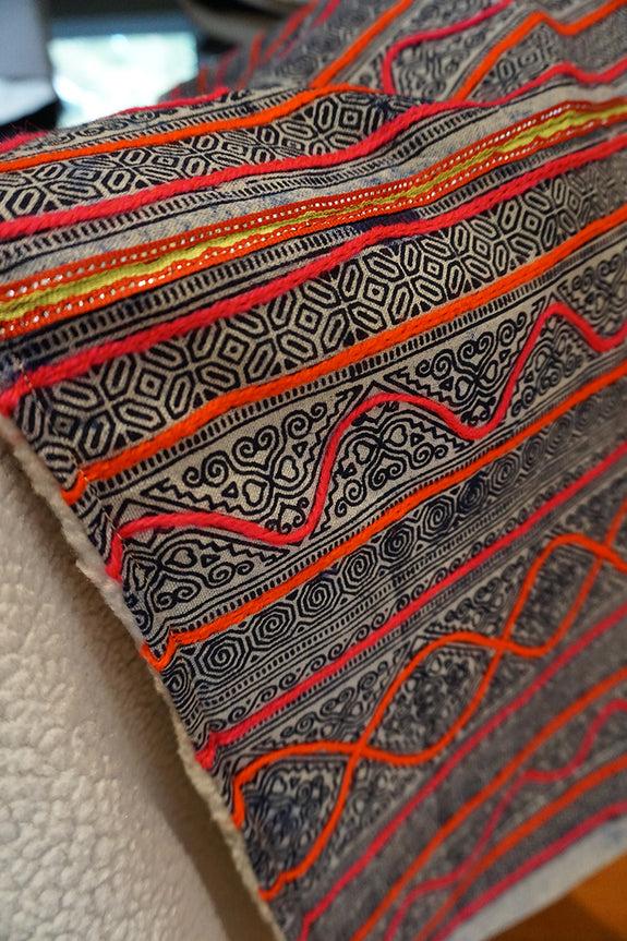 Hmong Batik Baby Blanket