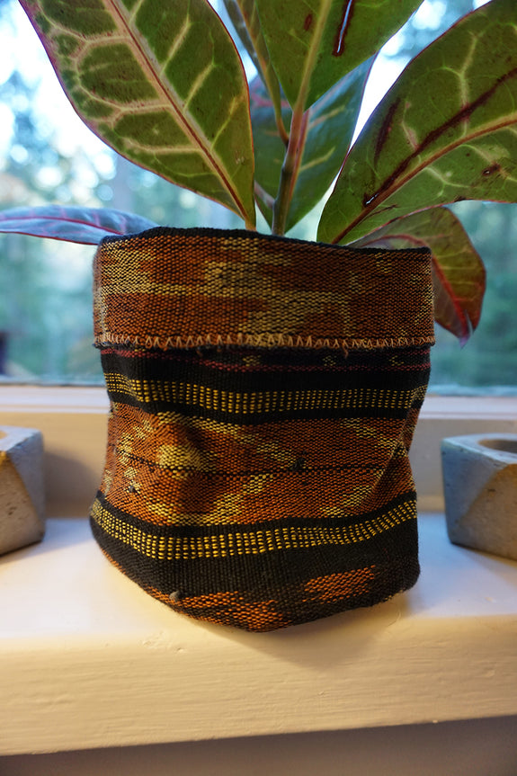Indonesian Ikat Plant Holder