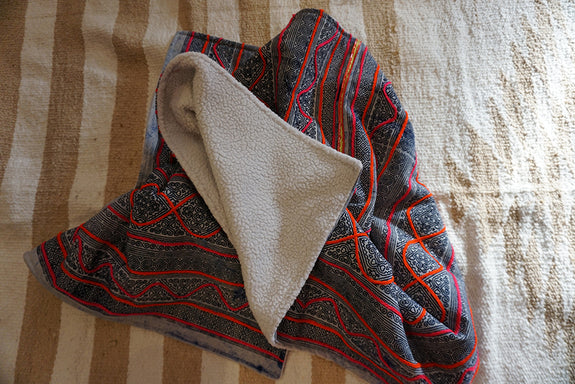 Hmong Batik Baby Blanket