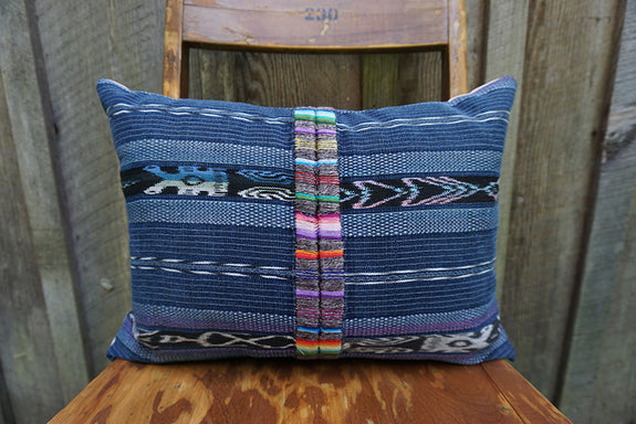 Lulu - Vintage Guatemalan Textile Pillow