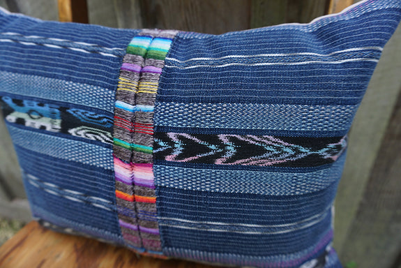 Lulu - Vintage Guatemalan Textile Pillow