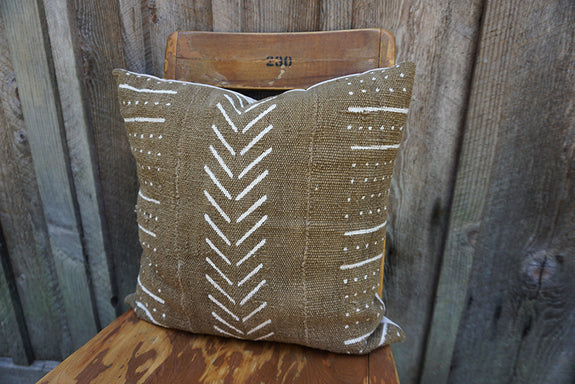 Kennedy - African Mudcloth Pillow