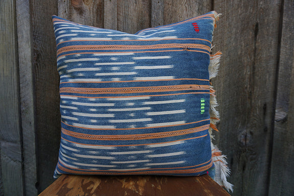 Carleigh - Vintage Baule Textile Pillow
