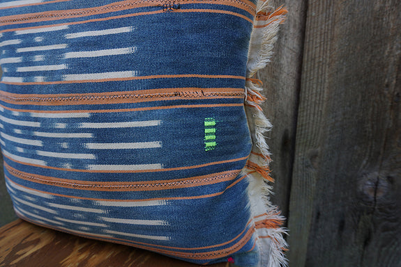 Carleigh - Vintage Baule Textile Pillow