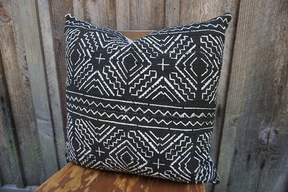 Emmanuelle - African Mudcloth Pillow