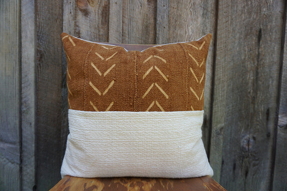 Valencia - African Mudcloth Pillow