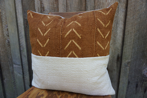 Valencia - African Mudcloth Pillow