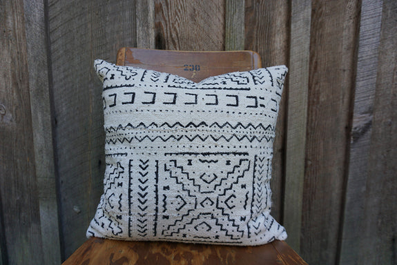 Sawyer - African Mudcloth Pillow
