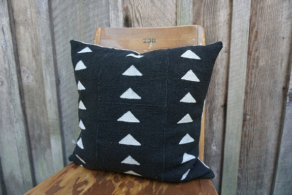Venus - African Mudcloth Pillow