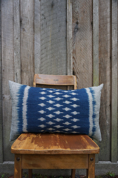 Zara - Thai Mudmee/Ikat Textile Pillow