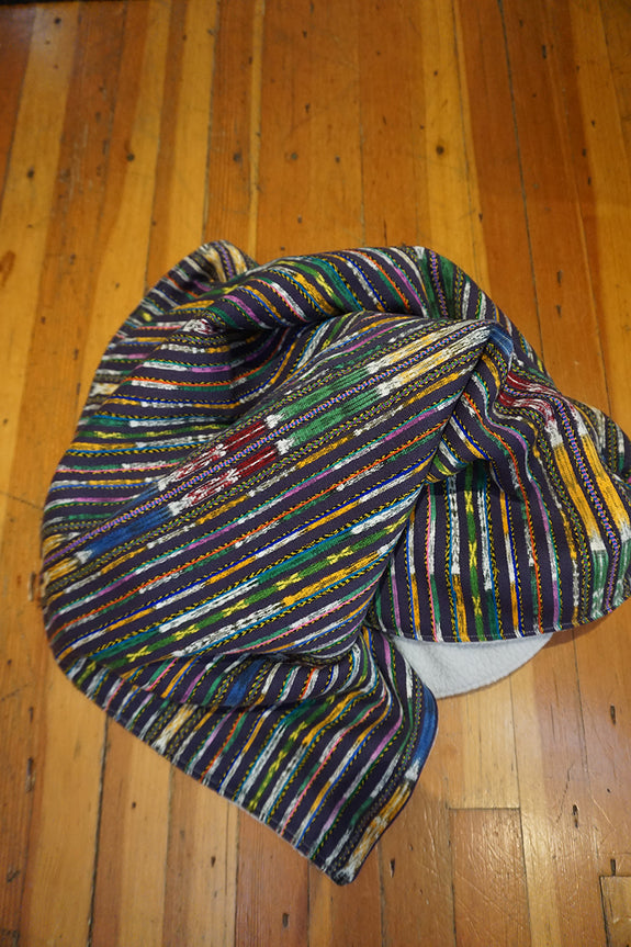 Guatemalan Ikat Baby Blanket