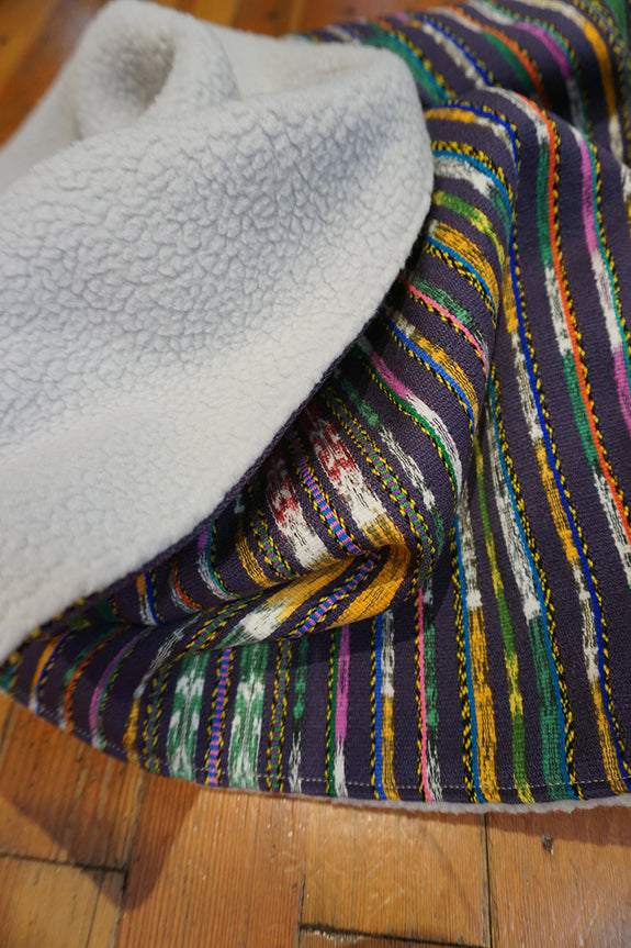 Guatemalan Ikat Baby Blanket