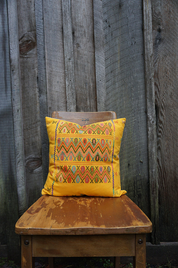 Elena - Mexican Textile Pillow